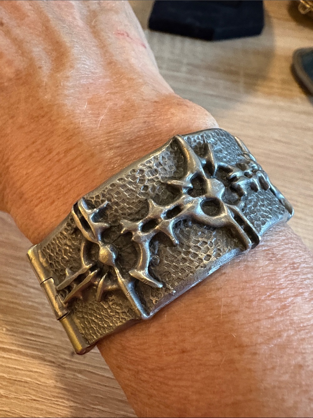 Eivind Hillestad, vintage modernist bracelet, Norway